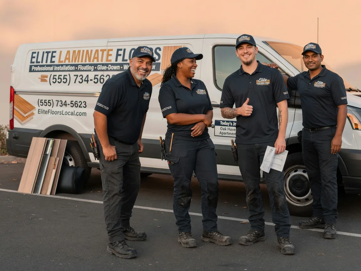 Laminate flooring installation company in Hawley, TX